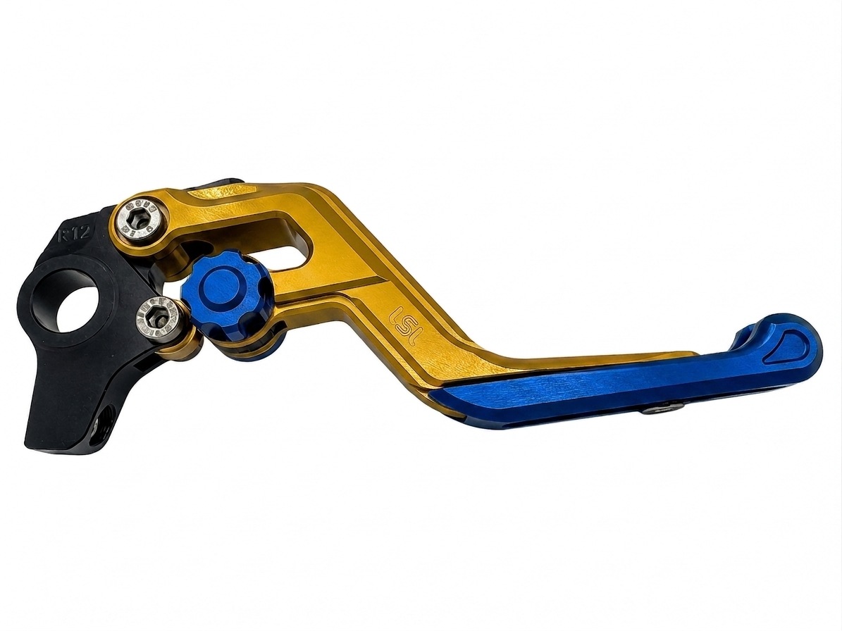 LSL ERGONIA Brake Lever R49R Gold/Blue/Blue