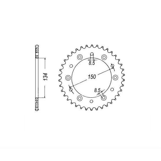DID chain kit with 520VX3 chain, gold colour, for Kawasaki KX250F, type KX250Y / KX250Z / KX252A, model year 2011-
