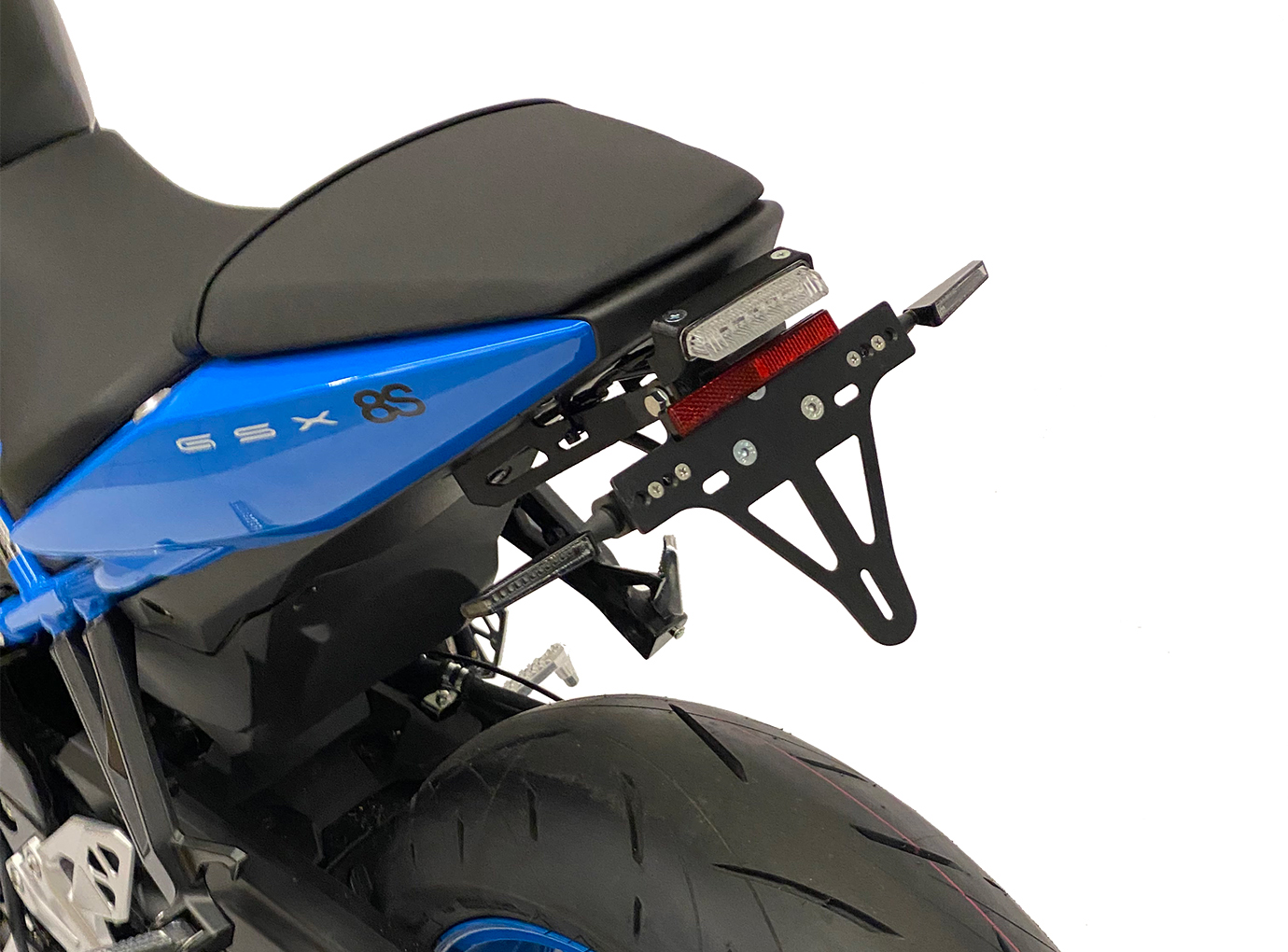 alpha Technik License Plate Holder for Suzuki GSX-8S / GSX800 Model Year 2023-