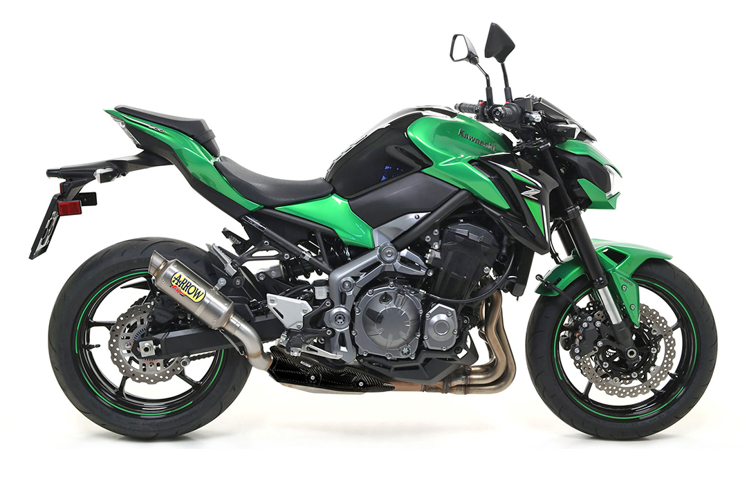 ARROW GP2 Titanium Exhaust for Kawasaki Z900 Model Year 2017-2022