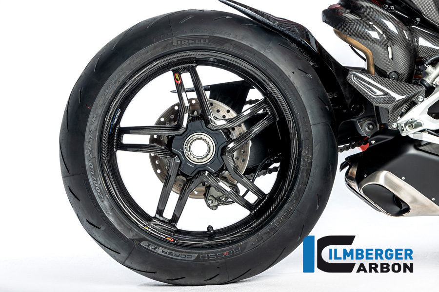 Ilmberger Carbon Rear Fender rear Gloss for Ducati Streetfighter V4 2020-