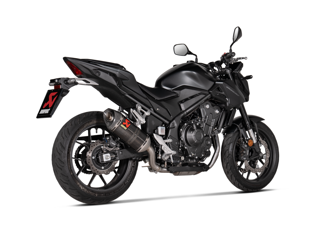 Akrapovic Slip-On Line (Carbon) Exhaust for Honda CB500 Hornet, CBR500R, NX500 2020-2025