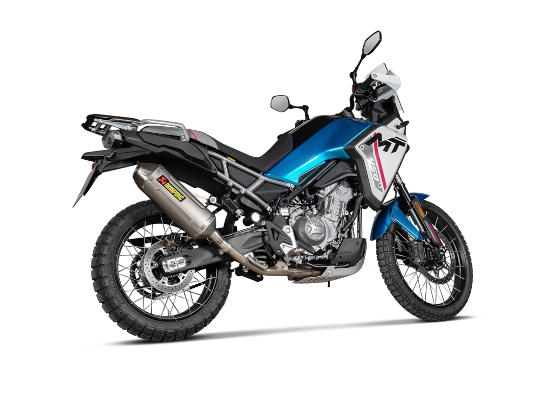 Akrapovic Slip-On Line (Titanium) Exhaust for CFMOTO 450MT, 2025-