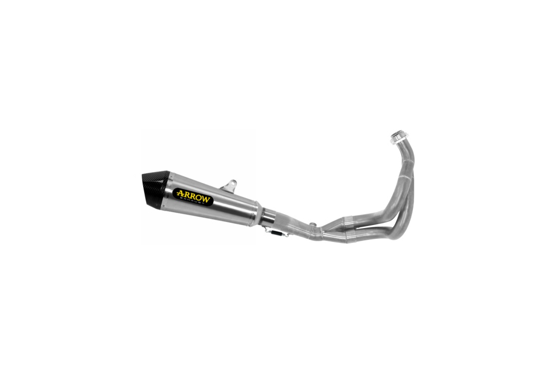 ARROW exhaust system X-KONE Stainless Steel for Kawasaki Z650 and Ninja 650 Model Year 2021-
