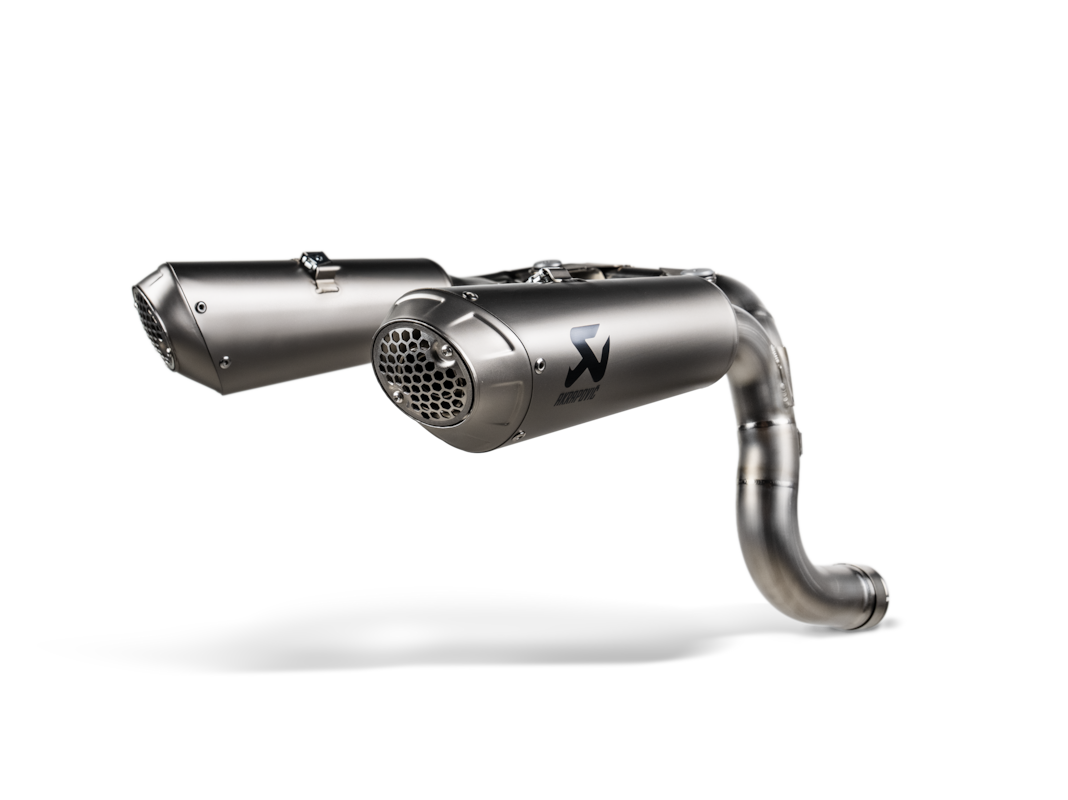 Akrapovic Slip-On Line (Titanium) Exhaust for Ducati Panigale V2, Streetfighter V2 Model Year 2025-
