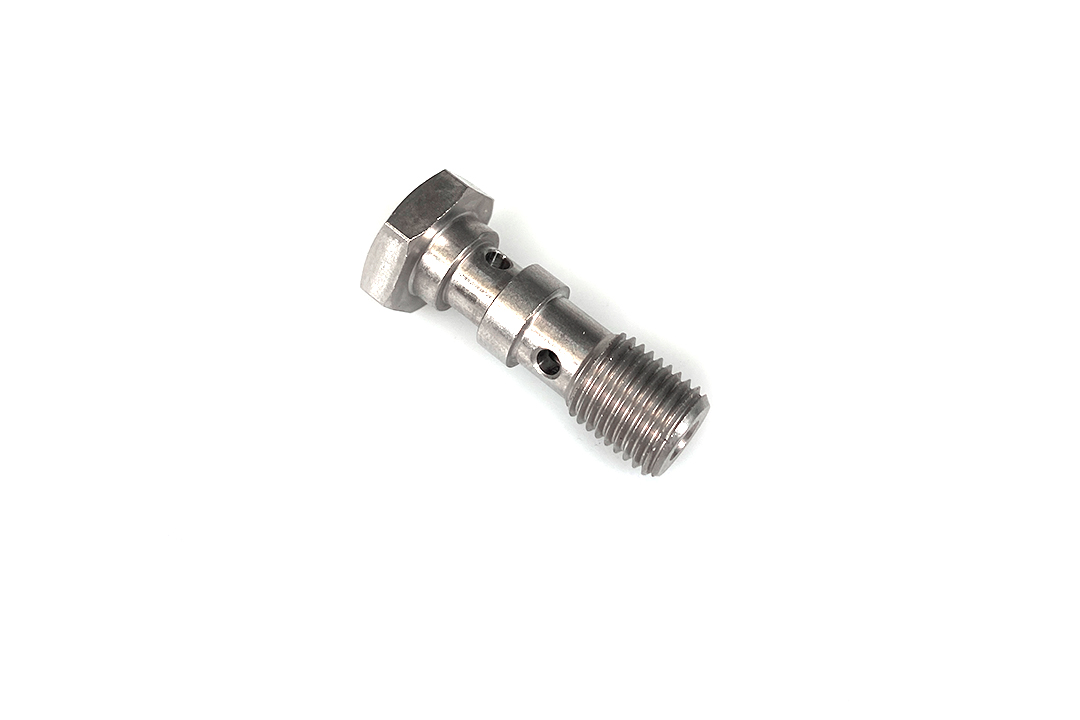 HEL banjo bolt double 3/8" x 24 JIC