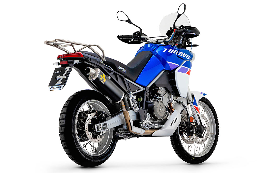 ARROW INDY RACE DARK Titanium Exhaust for Aprilia Tuareg 660 from model year 2022-
