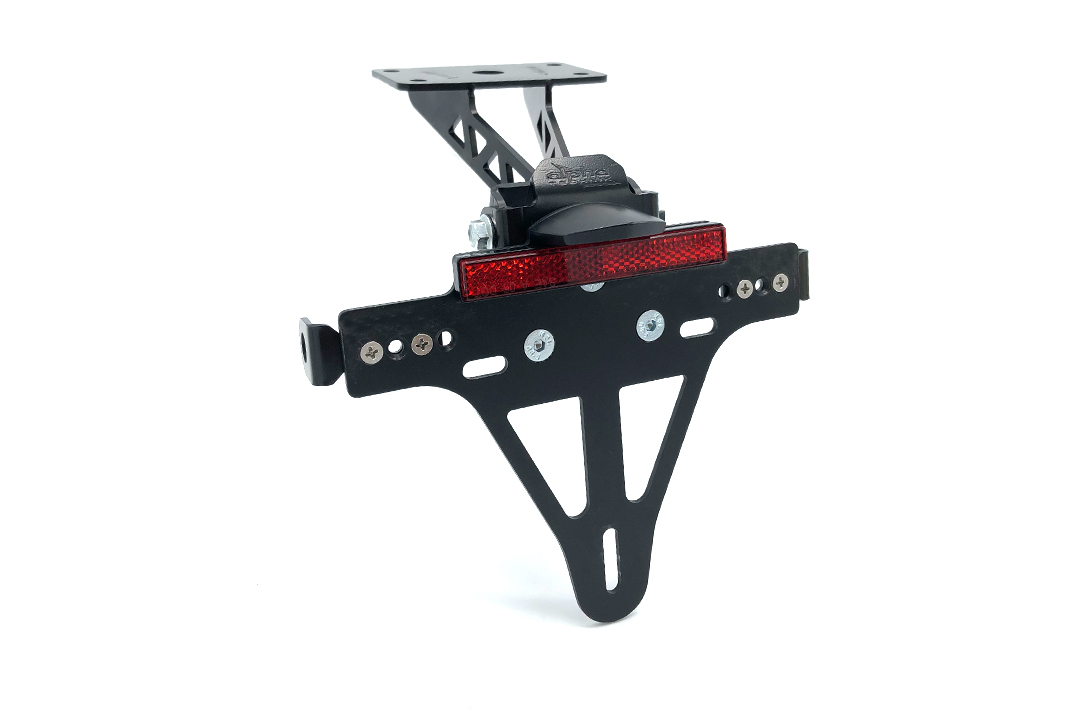 alpha Technik licence plate holder for Yamaha MT07A, MT-07 and MT-07 Moto Cage, type RM04, RM17 and RM18, from model year 2014-