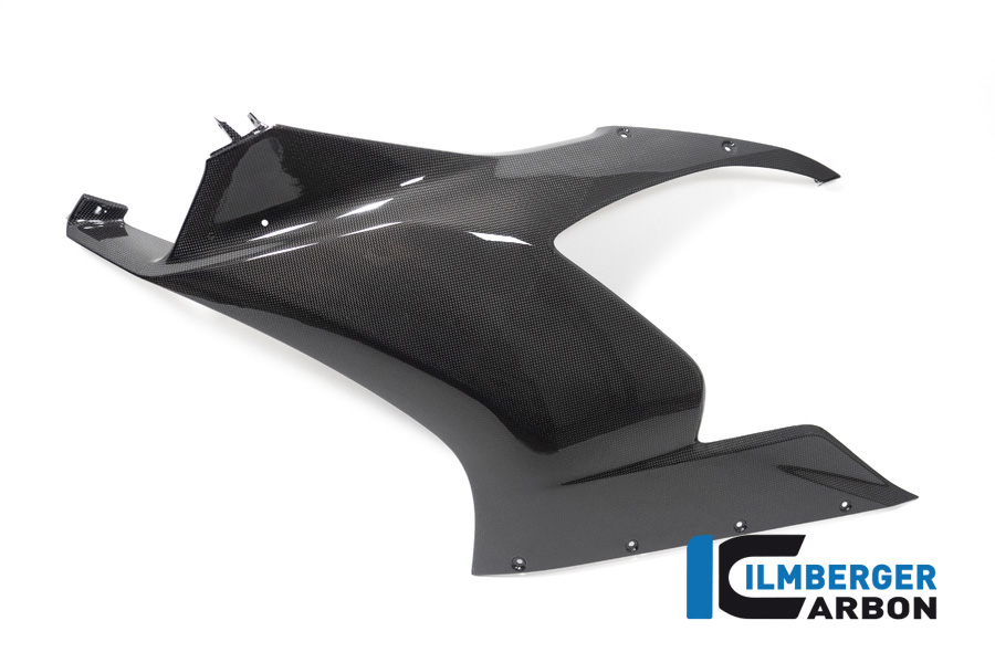 Ilmberger Carbon Fairing Side Panel prepared for Winglet left side L/S, glossy, Ducati Panigale V2 2020-
