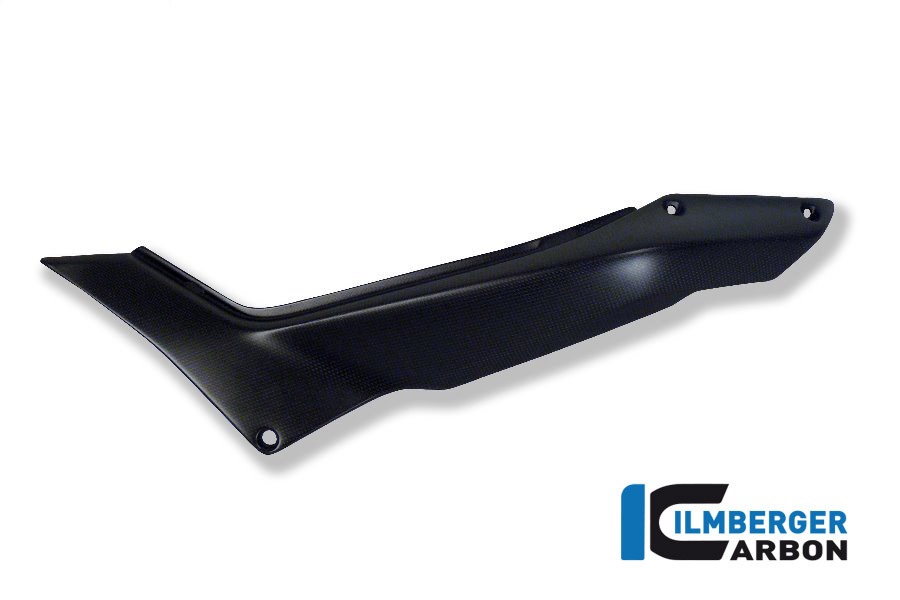 Seitendeckel unterm Sitz links, Carbon