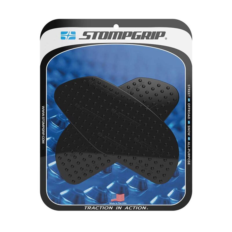 Stompgrip fuel tank Pad black, Volcano, Streetbike fuel tank Kit - fuel tank Sides, for Ducati Panigale V4, V4S, Panigale V2, V2S, 2025