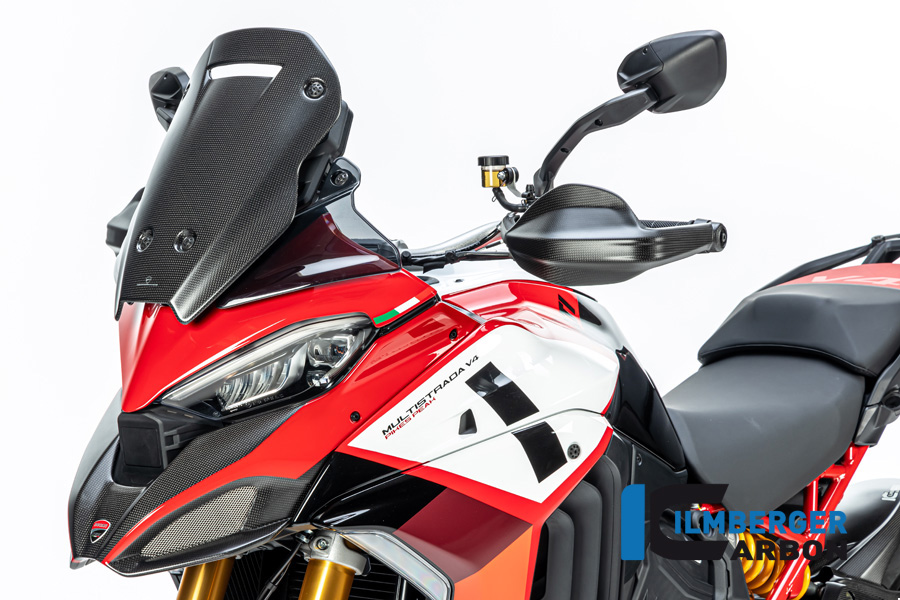 Ilmberger Carbon Handguard left side L/S, matt, Ducati Multistrada V4 2020-