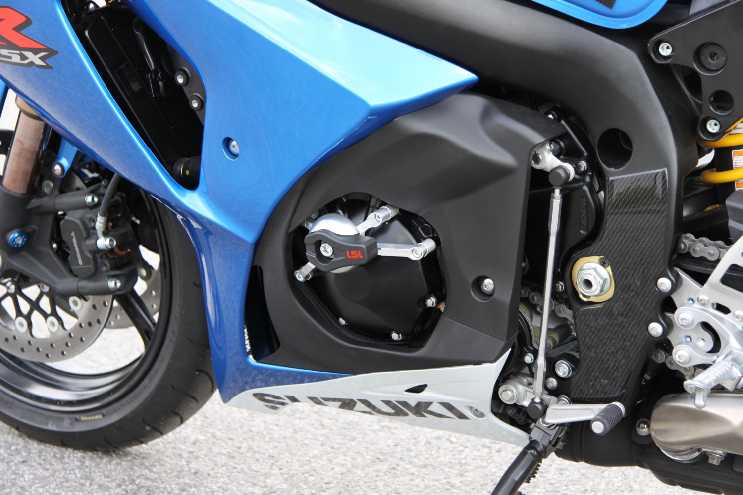 LSL Crash Pad Mounting Kit for Suzuki GSX-R1000, 2009-