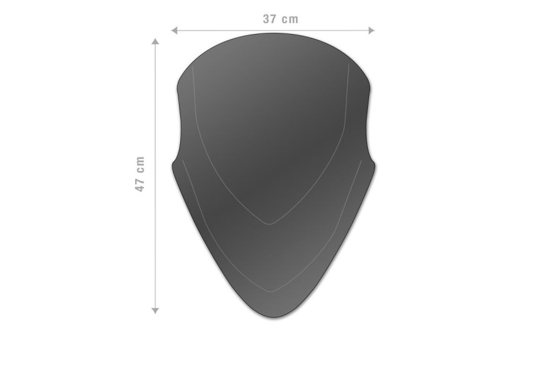 Barracuda Aerosport Plexiglas Windscreen for Honda Integra 700 2012 - 2013 / Honda Integra 750 2014 - 2015