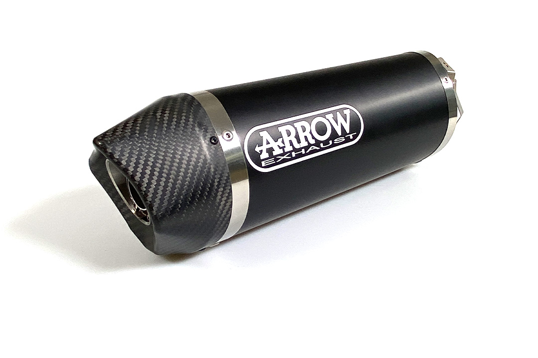 ARROW RACE TECH Exhaust for BMW S1000XR 2015-16 in black aluminium