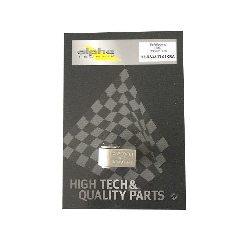 alpha Technik Lowering Kit 50mm for Rieju RS3 NKD 50, Type RS33; Model Year 2018-