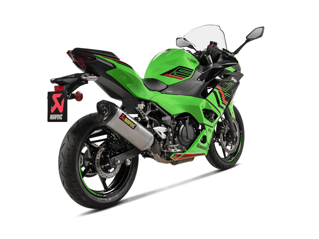 Akrapovic Slip-On Line (Carbon) Exhaust for Kawasaki Ninja 500, Z500, 2024-2025