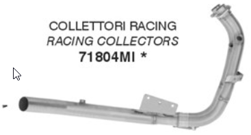 ARROW Racing Stainless Steel Exhaust Header for Moto Morini X-Cape 700 2025-