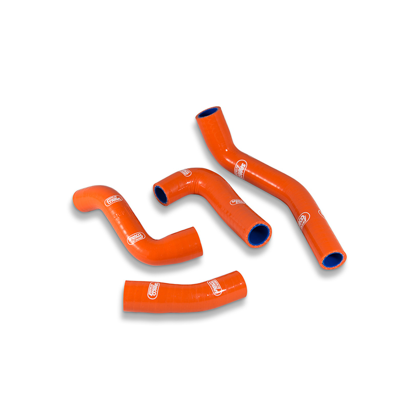 SAMCO SPORT Silicone Hose Kit orange for KTM 125 Duke 125 RC Model Year 2014-2020