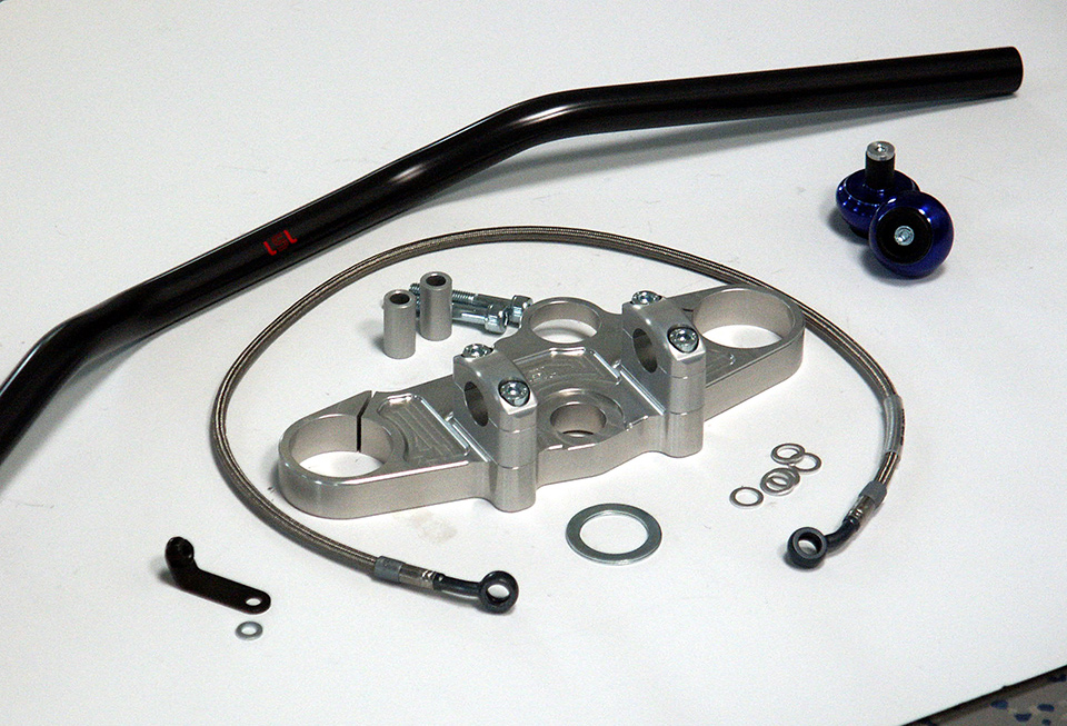 LSL Superbike Kit with Parts Certificate for Suzuki SV1000S, Type WVBX, 2003-2005, silver, (Type G)