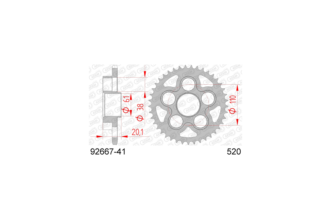 EK-Chain chain kit 520 MVXZ-2 for MV Agusta 750 Brutale, Type F4, Model Year 2003-2006, Gold Colour