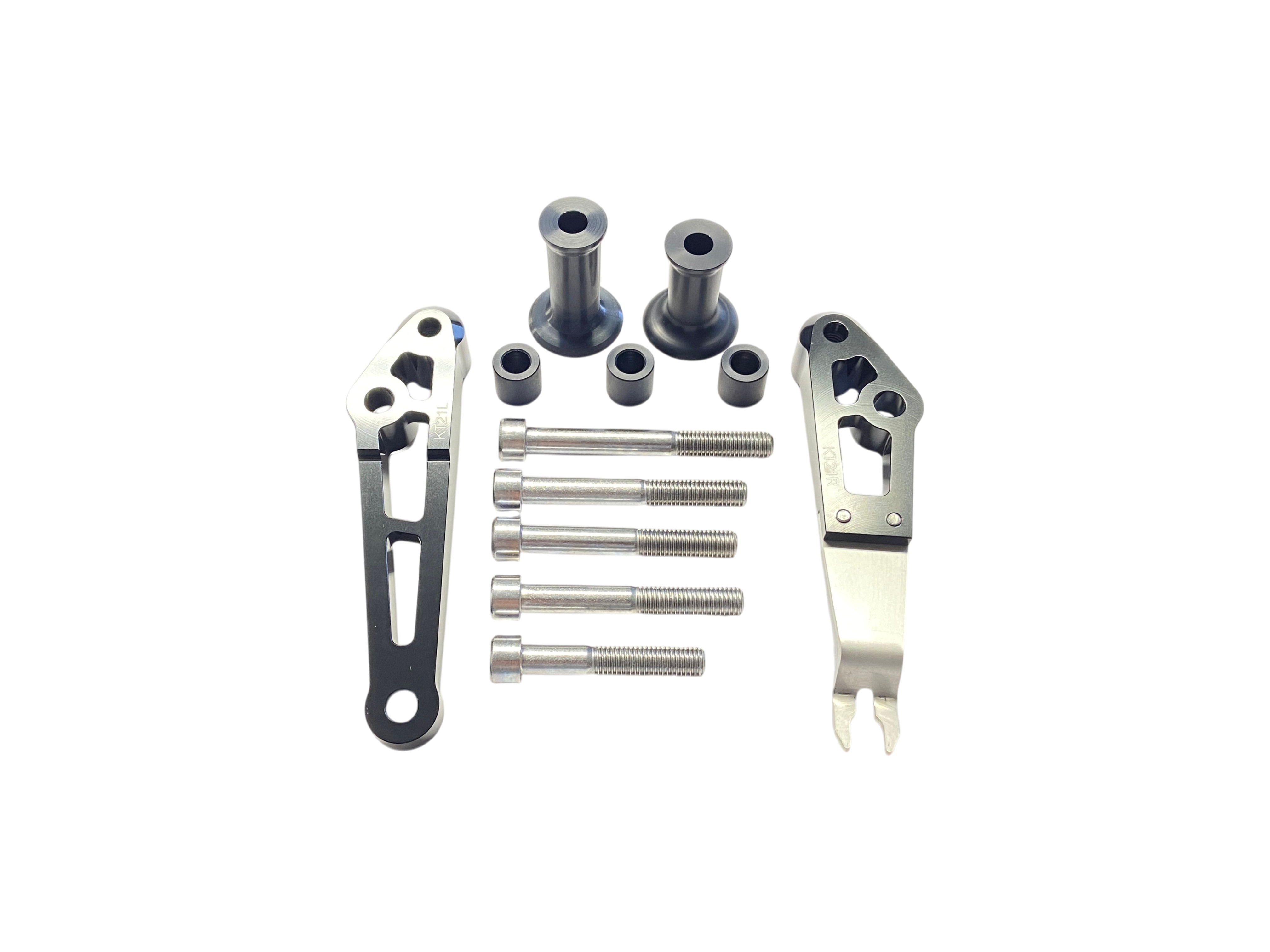 LSL Crash Pad Mounting Kit for KTM Duke 790, black