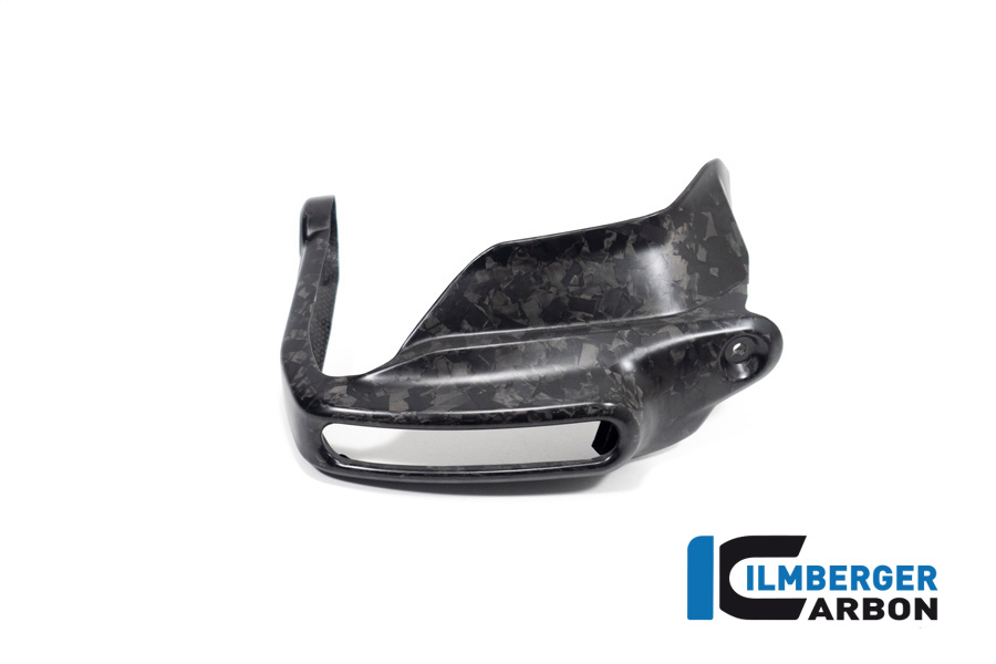 Ilmberger Carbon Large Handguard with flasher light, turn signal mount ...