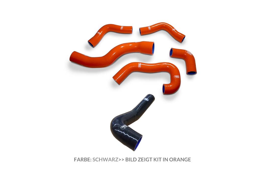 SAMCO SPORT Silicone Hose Kit Black for KTM 1190 RC8 R Track Model Year 2009-2015