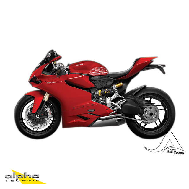 Stompgrip black, Volcano, for Ducati 899/959/1199/1299 Panigale/Panigale V2