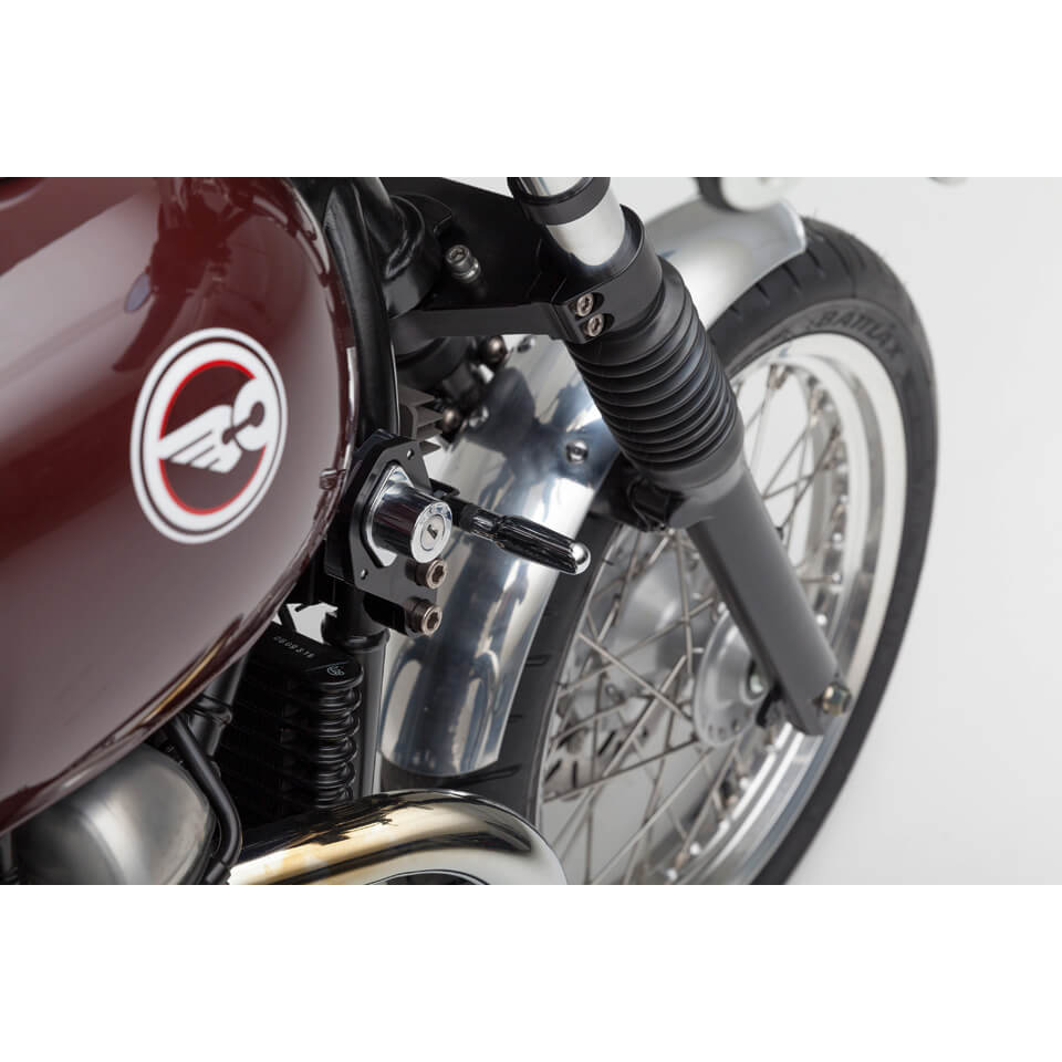 LSL Ignition Switch Holder Bonneville/Thruxton, black, right side R/S Mounting