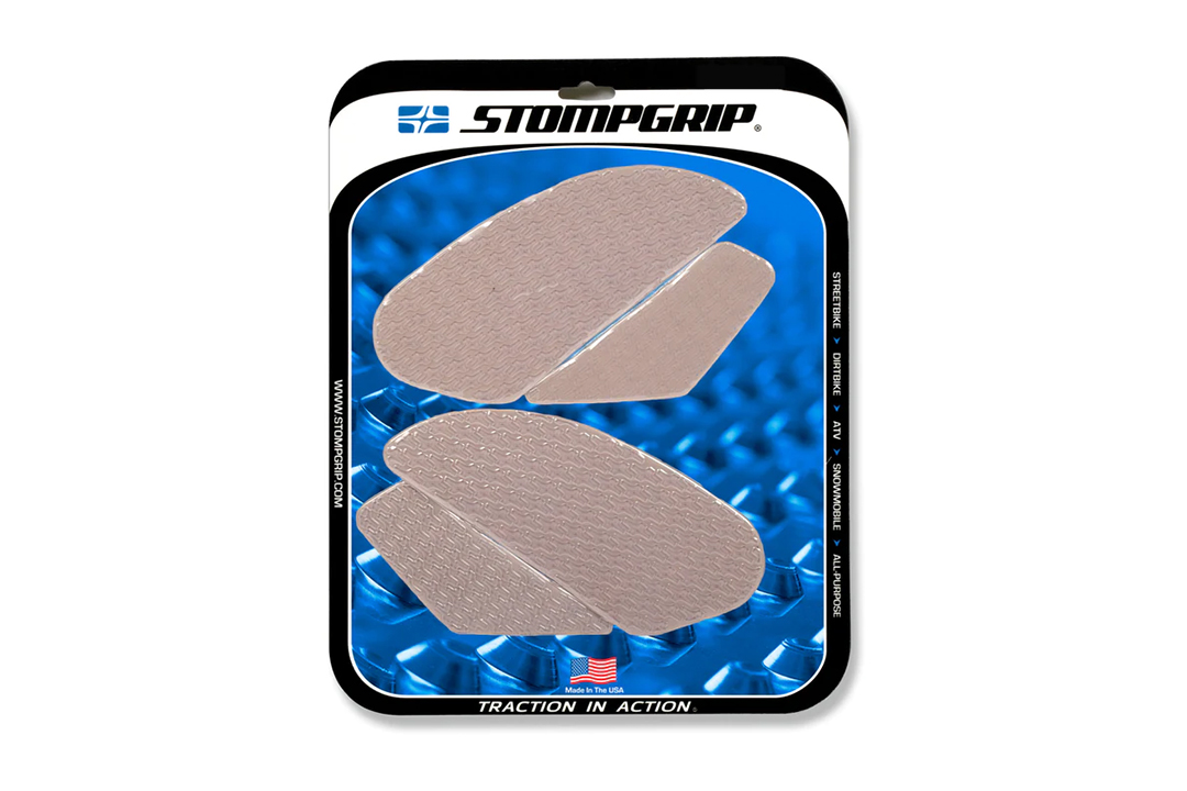 Stompgrip Clear Traction Pads for Yamaha YZF-R6, 2006-2007