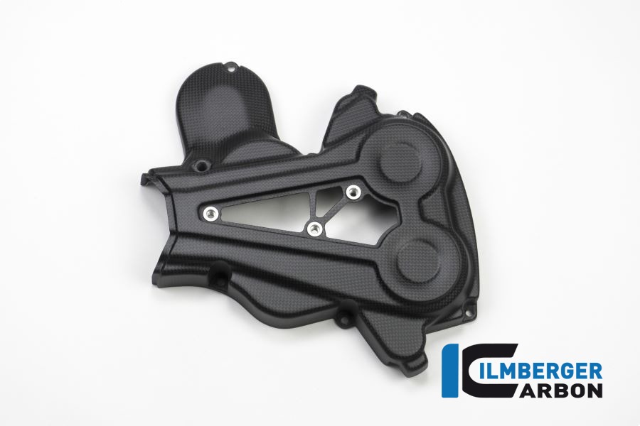Ilmberger Carbon toothed belt, timing belt cover matt Ducati (3-piece)