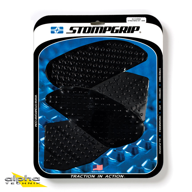 Stompgrip black, Volcano, for Honda CB300F, 2015-2018