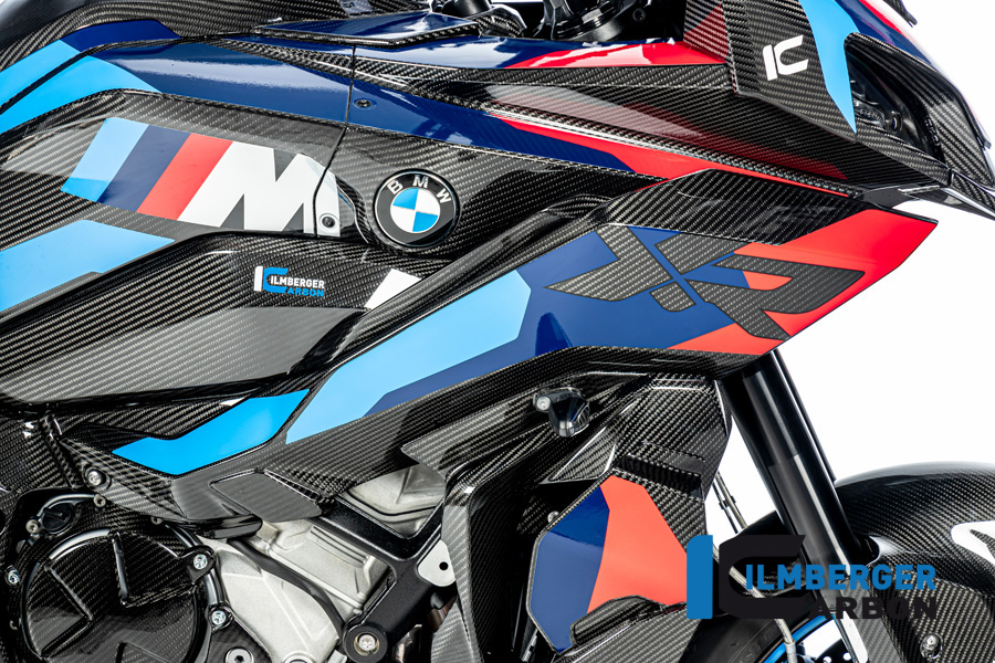 Ilmberger Carbon Fairing Side Panel, Right Side, Glossy, BMW S1000XR 2020- M1000XR 2024-
