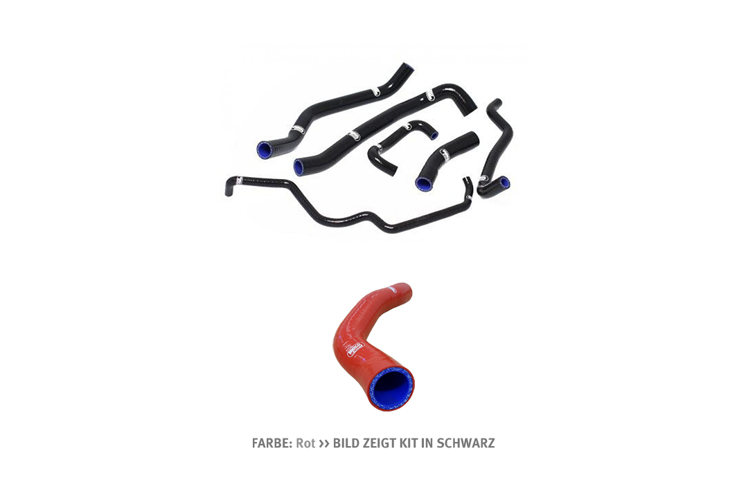 SAMCO SPORT Red Silicone Hose Kit for Triumph Daytona Daytona 675R Model Year 2006-2012
