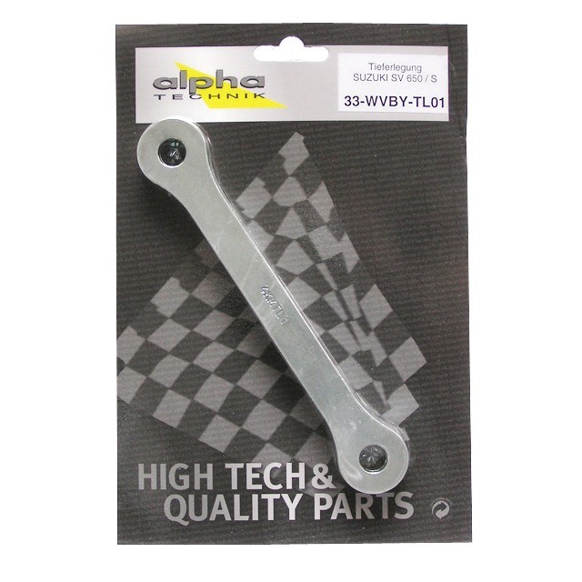 alpha Technik Lowering Kit 25mm for Suzuki SV650,S; Type WVBY; Model Year 2003-