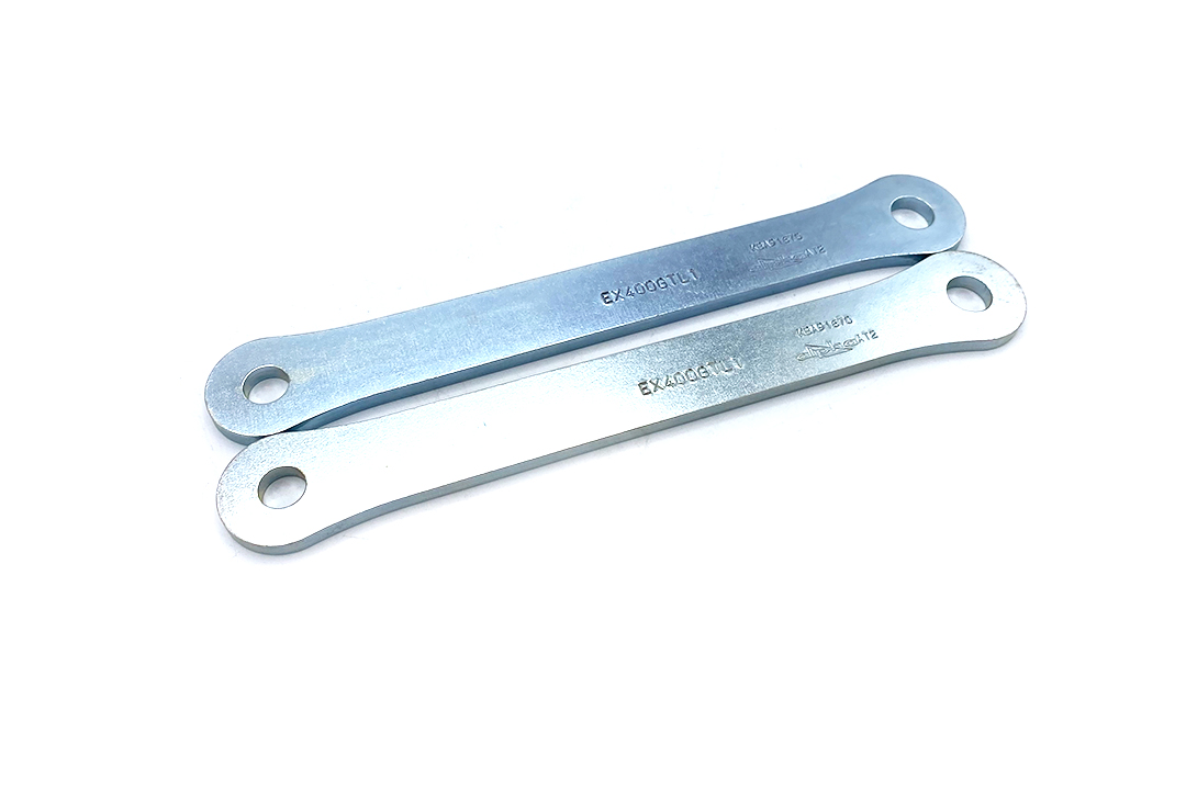 alpha Technik 30mm Lowering Kit for Kawasaki Z400 from MY 2019, and Z500 from MY 2024
