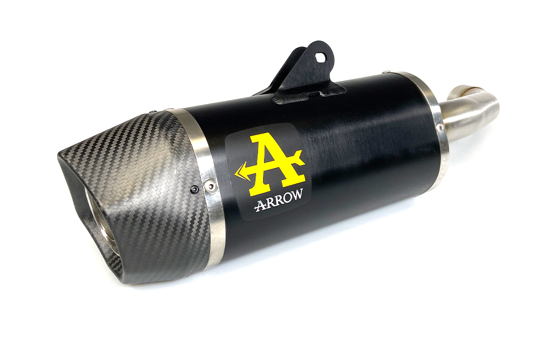 ARROW INDY RACE DARK Exhaust for KTM 125 Duke and KTM 390 Duke from model year 2021-