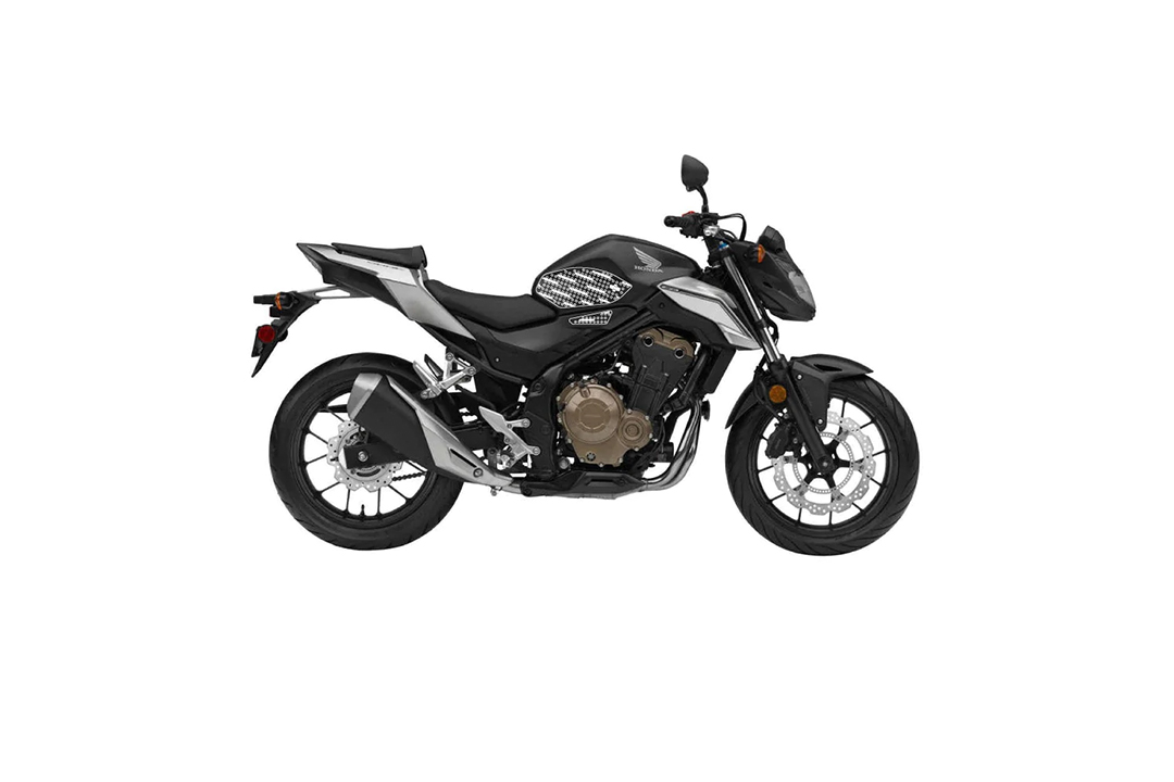 Stompgrip clear, Volcano, for Honda CBR500R / CB500F, 2016-2018