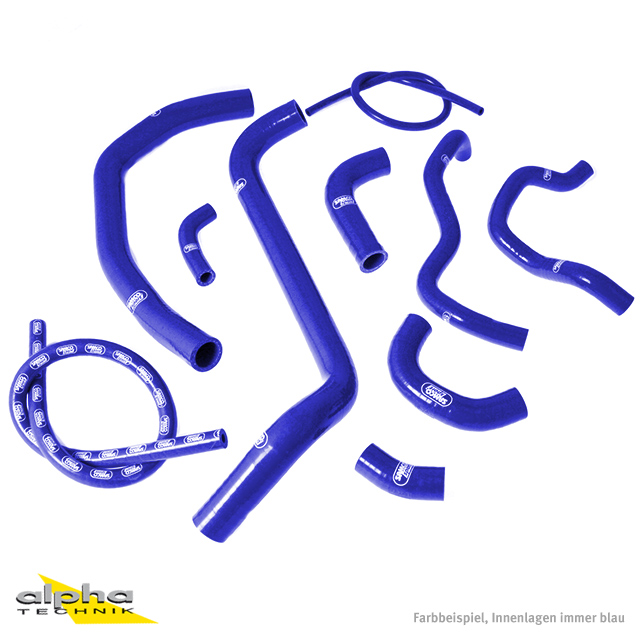 SAMCO SPORT Silicone Hose Kit blue for Honda CBR600RR Model Year 2003-2004