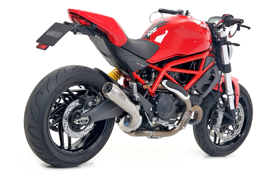 ARROW PRO-RACE Exhaust for Ducati Scrambler 800 2017-, Stainless Steel