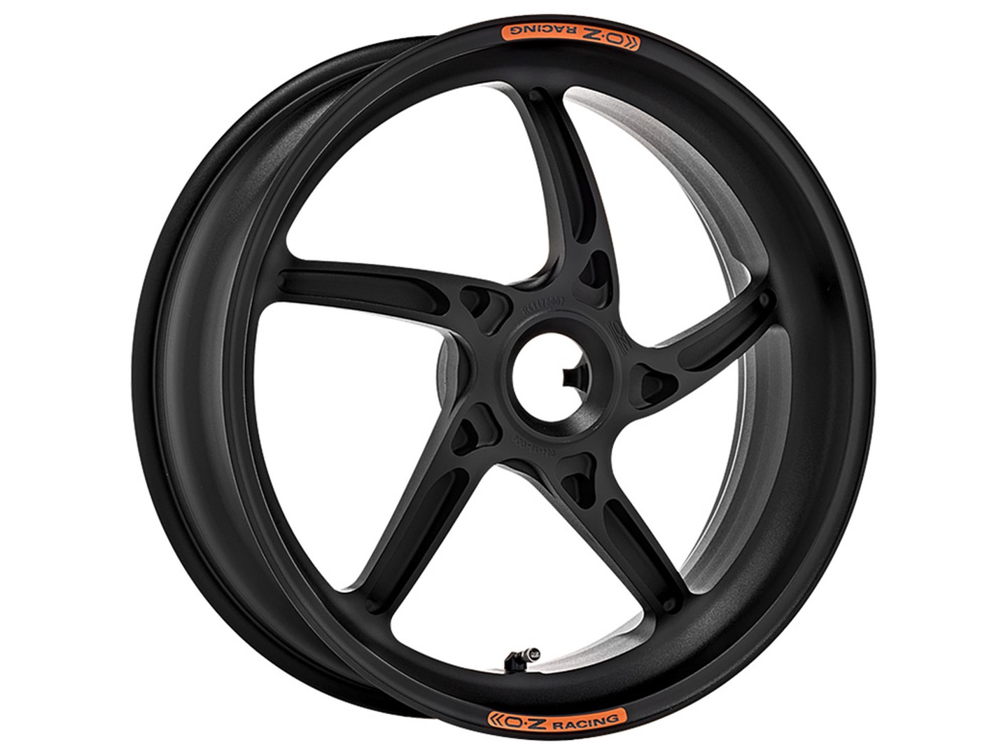 OZ Piega R aluminium rear in matt black for Ducati Desmosedici RR, 2008