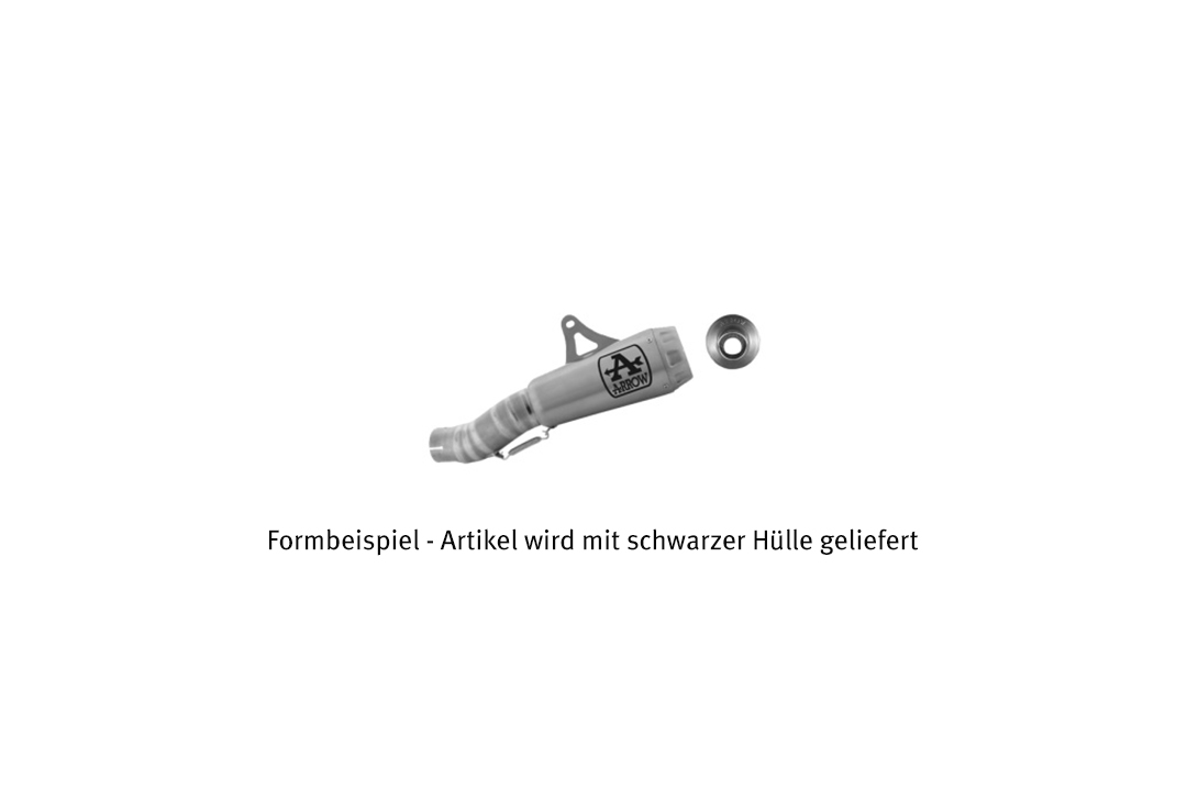 ARROW DARK PRO RACE Exhaust for Kawasaki Ninja ZX10R / RR 2021-, Black Stainless Steel