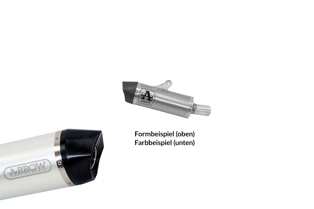 ARROW MAXI RACE TECH Exhaust for BMW R1250R / R1250RS 2019-, Aluminium