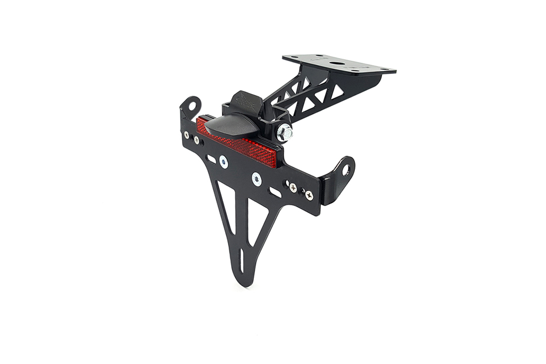 alpha Technik licence plate holder for Yamaha MT-07 / MT-07 Pure, model year 2021-