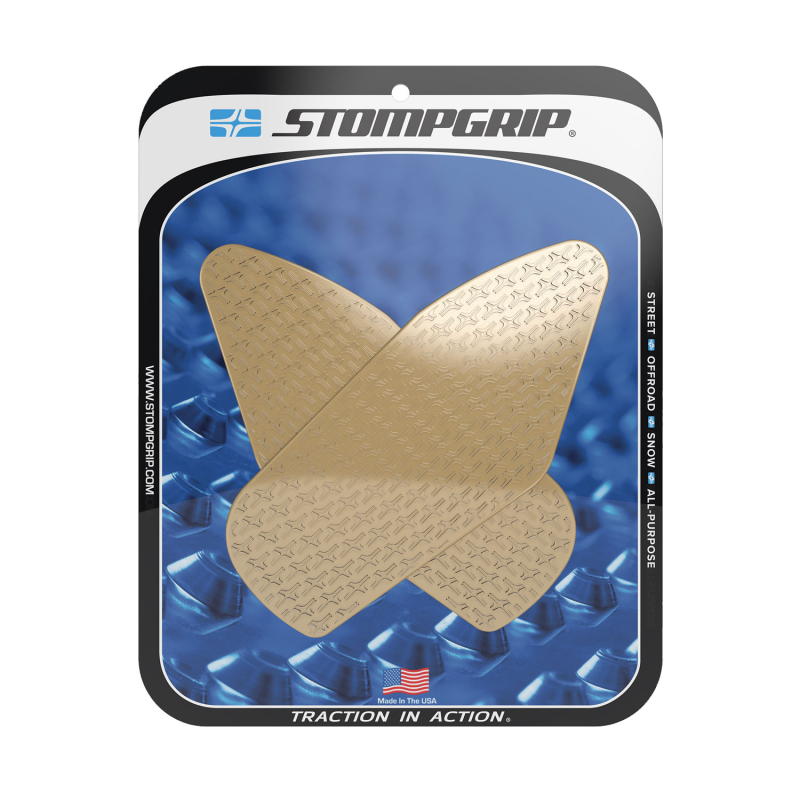 Stompgrip fuel tank Pad clear, Icon, Streetbike fuel tank Kit - fuel tank Sides, for Aprilia, RS 457 2024-2025