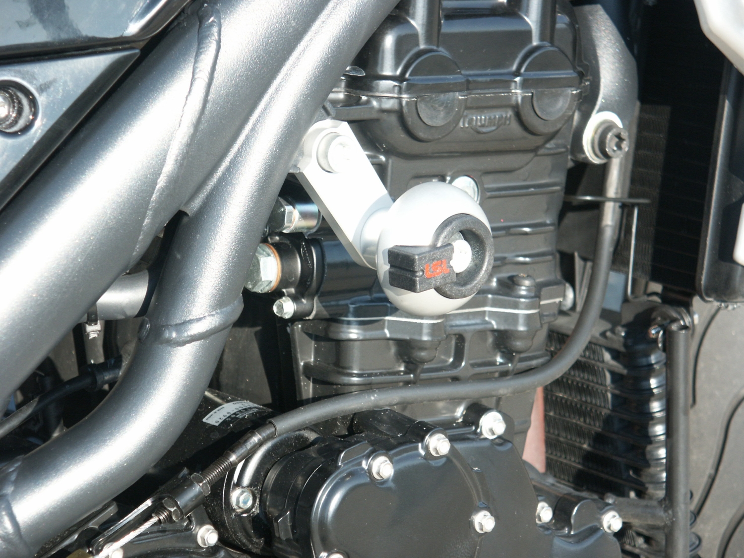 LSL Crash Pad Mounting Kit for Triumph Speed Triple, 2005-2010