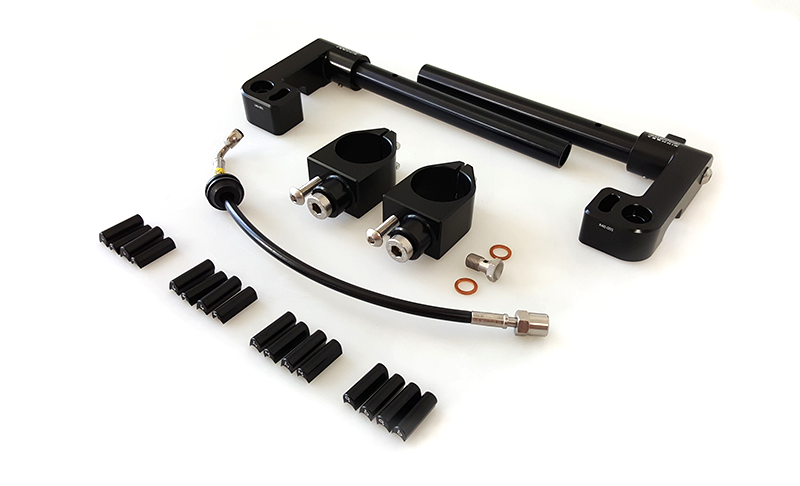 alpha Technik handlebar riser kit 40mm Suzuki SV650X, WCX0/WCX1