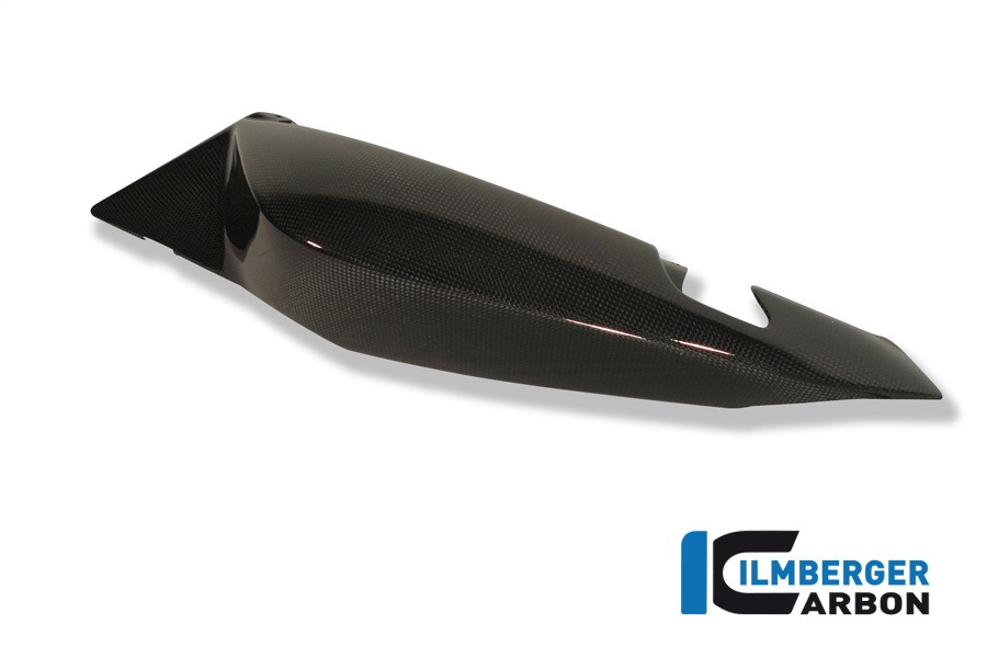 Seitendeckel unterm Sitz links, Carbon