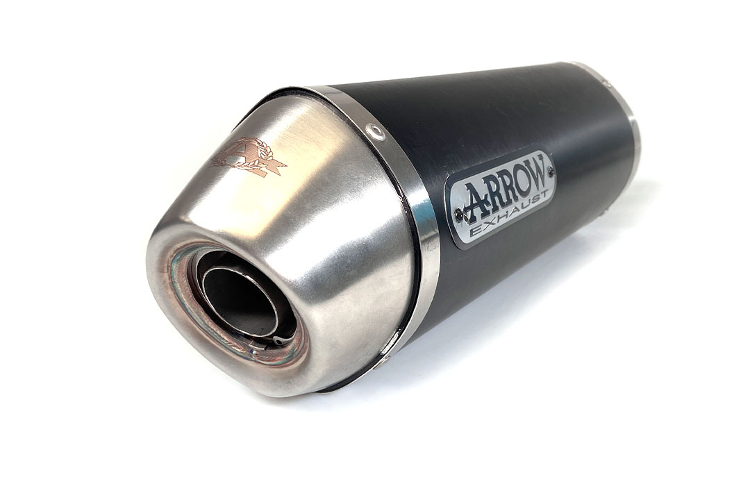 ARROW RACE-TECH Aluminium Exhaust with Stainless Steel End Cap for Honda CB500F 2019- / CBR500R 2019-